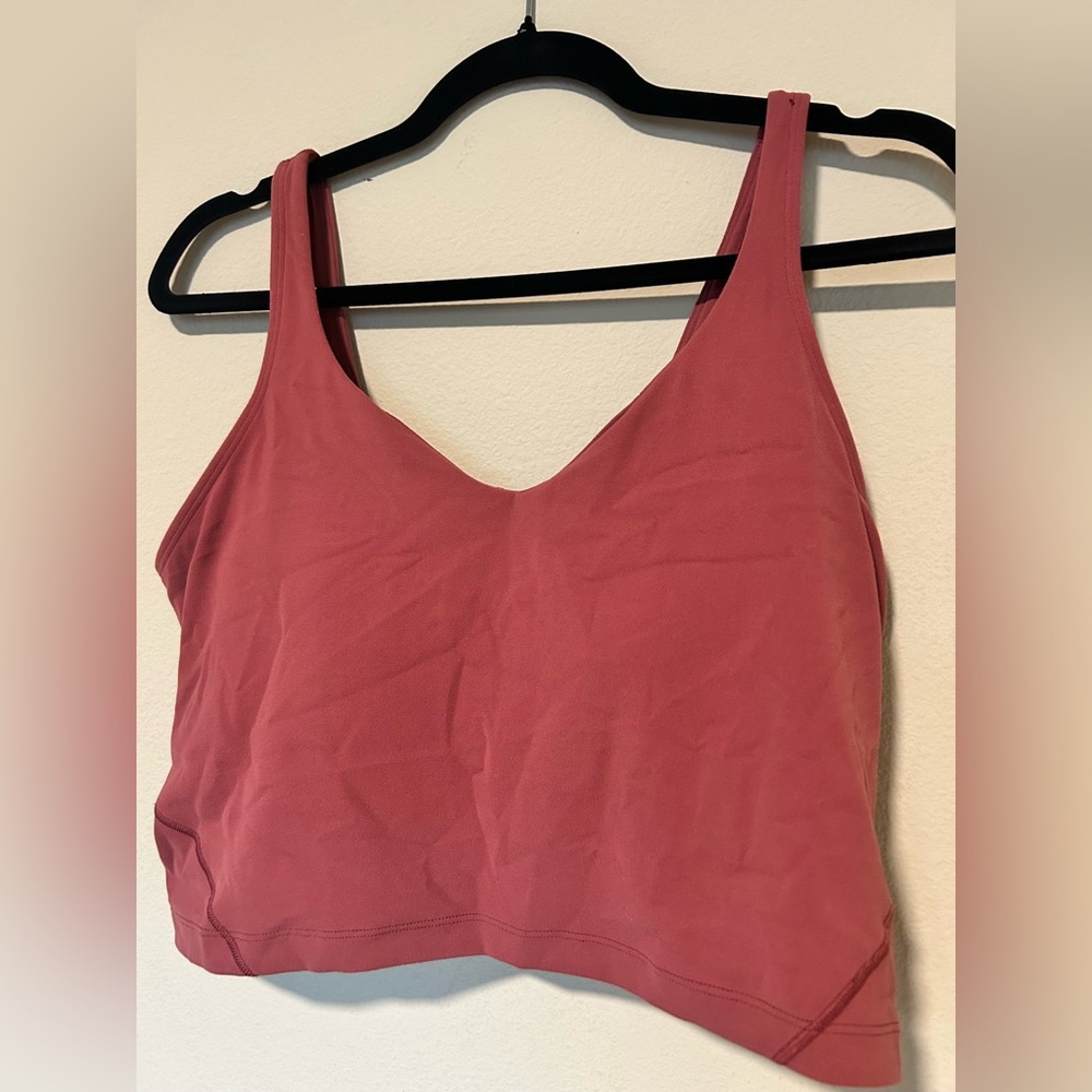 Lululemon Align Tank 12 Mulled Wine